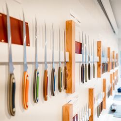 New West Knifeworks - Come in to our shop for a hands-on experience.