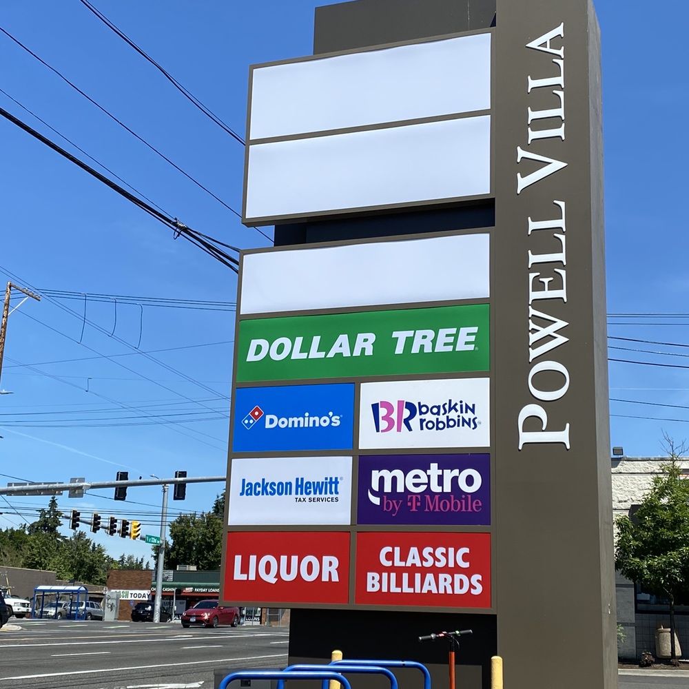 Powell Villa - Fancy New Sign! - Shopping Centers Near Me - Portland, Oregon Powell Villa - Fancy New Sign! - Shopping Centers Near Me - Portland, Oregon