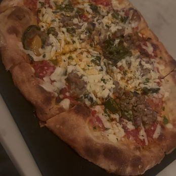 Serious Pie Downtown - Sweet Fennel Sausage Pizza - Pizza Near Me - Seattle, Washington Serious Pie Downtown - Sweet Fennel Sausage Pizza - Pizza Near Me - Seattle, Washington