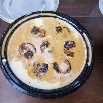 Southern Comfort Kitchen - Blackened Shrimp w/ Grits - American Near Me - San Jose, California Southern Comfort Kitchen - Blackened Shrimp w/ Grits - American Near Me - San Jose, California