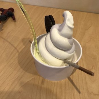 ChungChun - Sul Bing Su - Taro/Milk swirl soft serve - Desserts Near Me - Katy, Texas