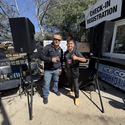 Foothill Futbol Center - Our DJ set up.