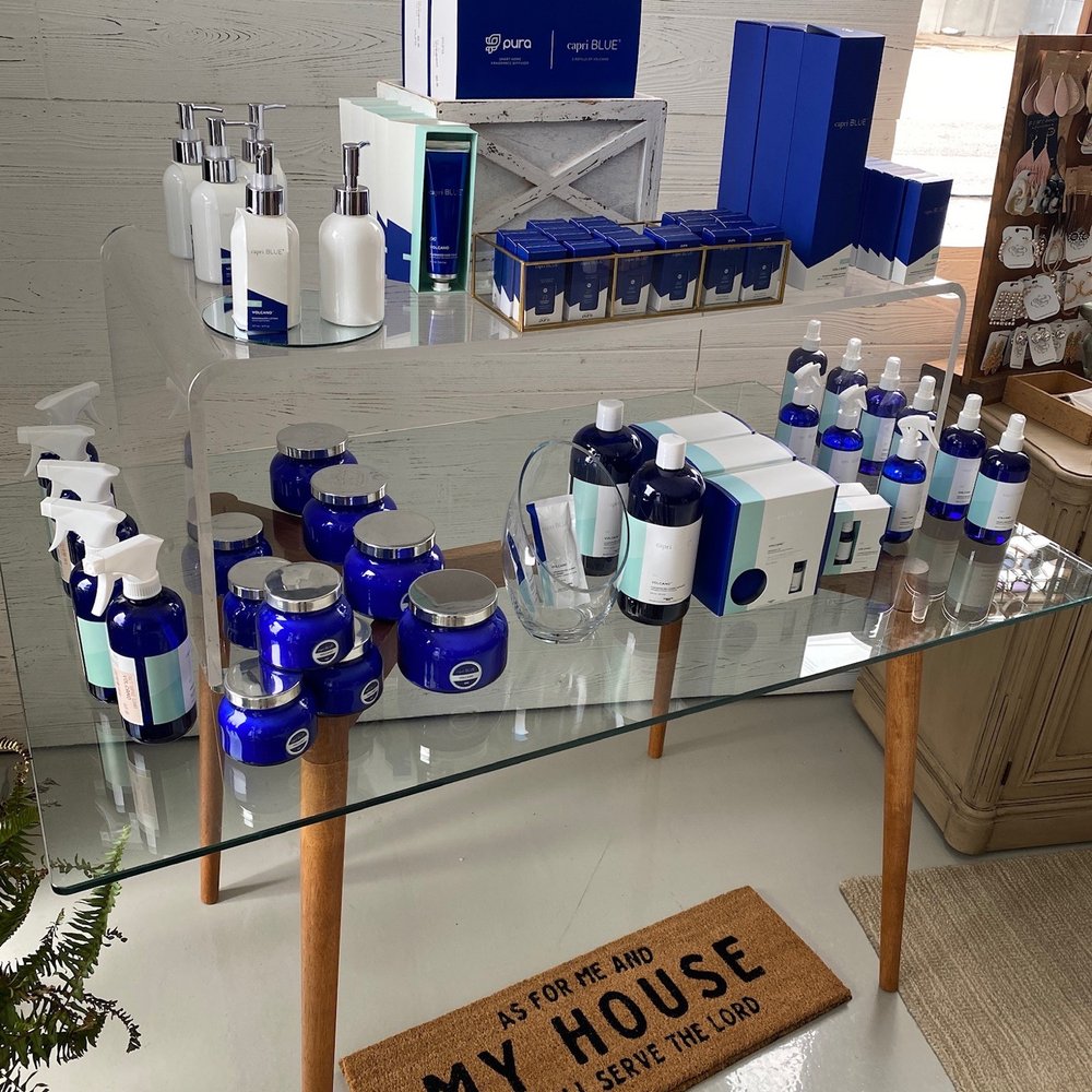Whimsy Whoo Boutique - Capri Blue!! (Smells so good!!!) - Shoe Stores Near Me - Fayetteville, Arkansas