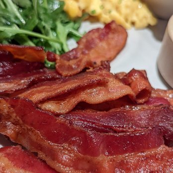 Roger Bar & Restaurant - Crunchy thick bacon - New American Near Me - Mountain View, California Roger Bar & Restaurant - Crunchy thick bacon - New American Near Me - Mountain View, California