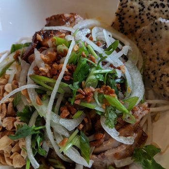 Hoi An Cafe - #7 probably the best dish there. dry noodles with beansprouts - Vietnamese Near Me - Vancouver, British Columbia
