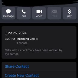 Proof of the time they called me when I walked out.