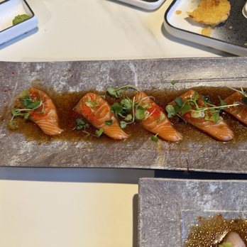 Nami Sushi - Salmon Carpaccio - Desserts Near Me - Glenview, Illinois Nami Sushi - Salmon Carpaccio - Desserts Near Me - Glenview, Illinois
