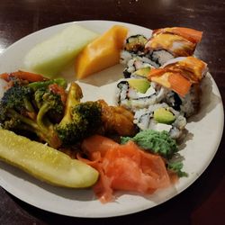 Chow King - buffet plate