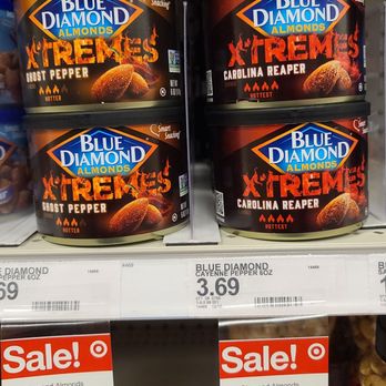 Target - Ghost Pepper & Carolina Reaper Almonds 04-14-2022 - Department Stores Near Me - Redondo Beach, California Target - Ghost Pepper & Carolina Reaper Almonds 04-14-2022 - Department Stores Near Me - Redondo Beach, California