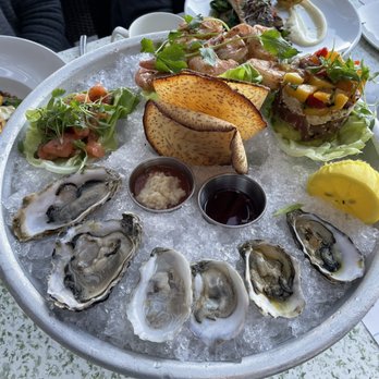 C Level - Seafood tower! Omg so good - New American Near Me - San Diego, California C Level - Seafood tower! Omg so good - New American Near Me - San Diego, California
