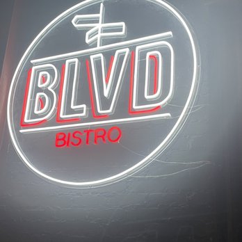Blvd Bistro - Blvd bistro sign - American Near Me - New York, New York Blvd Bistro - Blvd bistro sign - American Near Me - New York, New York