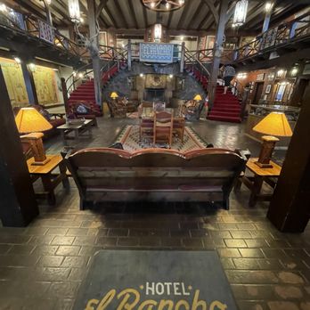 El Rancho Hotel - Beautiful grand lobby. - Hotels Near Me - Gallup, New Mexico