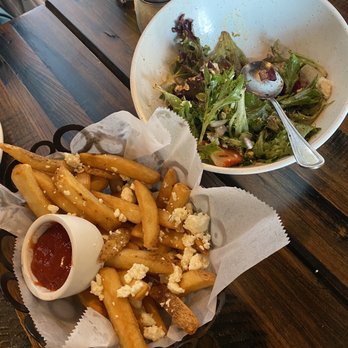 Menomale NoMa - Feta fries and vivace salad - Pizza Near Me - Washington, DC, District of Columbia Menomale NoMa - Feta fries and vivace salad - Pizza Near Me - Washington, DC, District of Columbia