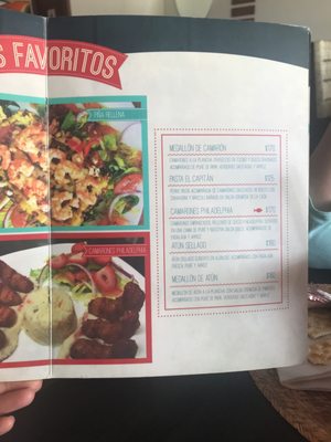 Menu photo 1 El Capitan Arandas, JAL