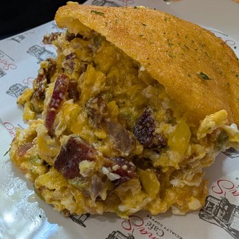 Susana's Cafe - Breakfast sandwich arepa - Cafes Near Me - Kissimmee, Florida Susana's Cafe - Breakfast sandwich arepa - Cafes Near Me - Kissimmee, Florida