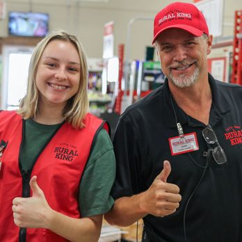 Rural King - a man and a woman giving thumbs up - Home & Garden Near Me - Xenia, Ohio Rural King - a man and a woman giving thumbs up - Home & Garden Near Me - Xenia, Ohio