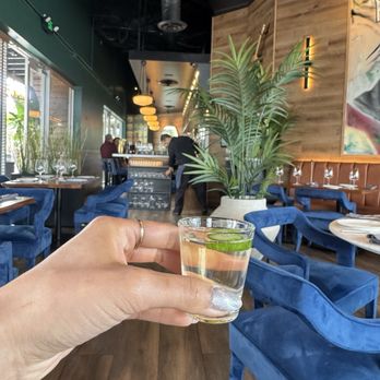 Il Girasole - Welcome drink to clean pallets - Italian Near Me - Costa Mesa, California