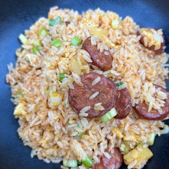 Fan Fried Rice Bar - Chorizo Fried Rice ($18) - Taiwanese Near Me - Brooklyn, New York Fan Fried Rice Bar - Chorizo Fried Rice ($18) - Taiwanese Near Me - Brooklyn, New York