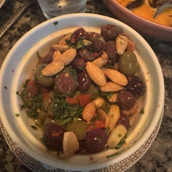 Cafe Americana - Marinated olives and almonds - Tapas/Small Plates Near Me - Arlington, Texas Cafe Americana - Marinated olives and almonds - Tapas/Small Plates Near Me - Arlington, Texas