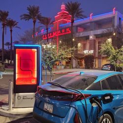 Cinemark Mesa 16 - Charging stations out front