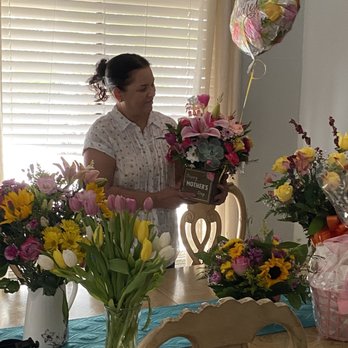 Indio Florist - Mom with flowers - Florists Near Me - Indio, California