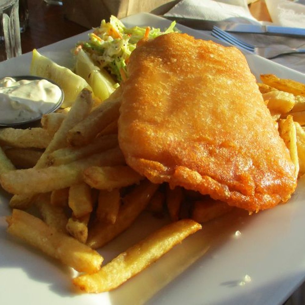 The Flying Otter - Perfect Halibut & Chips... - Seafood Near Me - Victoria, British Columbia