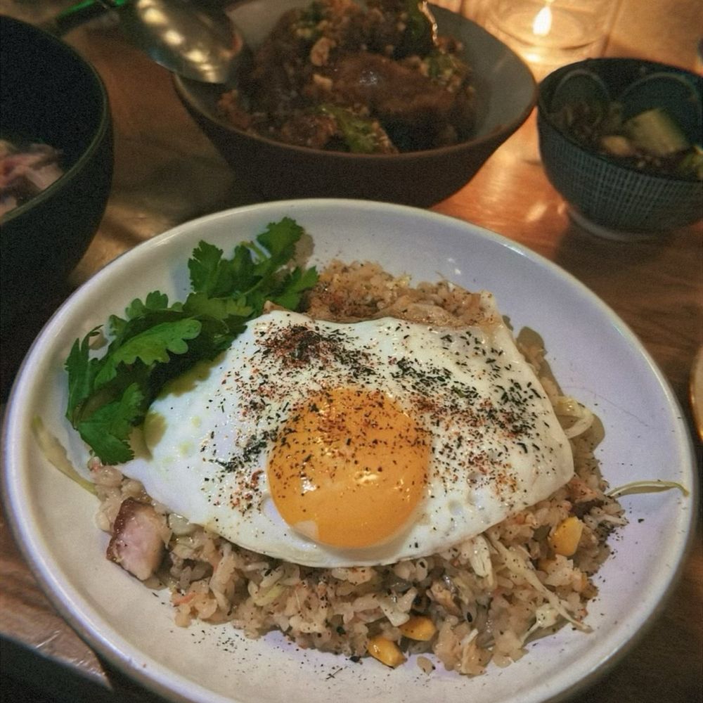 Kawa Ni - Crab Fried Rice with Pork Belly full plate - Izakaya Near Me - Denver, Colorado Kawa Ni - Crab Fried Rice with Pork Belly full plate - Izakaya Near Me - Denver, Colorado