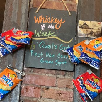 Sláinte - Whiskey of the Week and Tayto chips - Irish Pub Near Me - Oakland, California