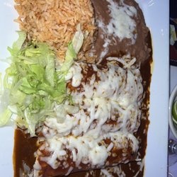 Margaritas Cafe - Chicken enchiladas