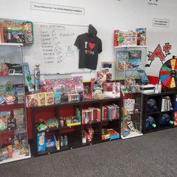Mathnasium - The rewards cabinet. It's all about positive reinforcement!