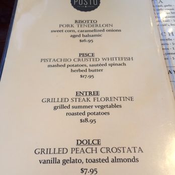 Antico Posto - Specials of the day - Italian Near Me - Oak Brook, Illinois Antico Posto - Specials of the day - Italian Near Me - Oak Brook, Illinois