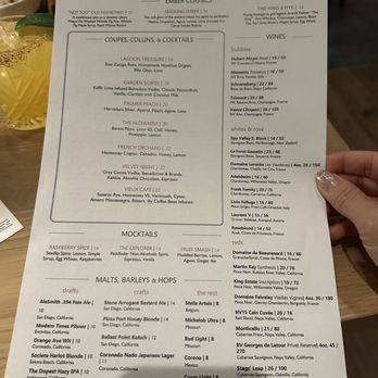 Ember & Rye - Seafood Near Me - Carlsbad, California