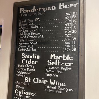 El Vado Taproom - Menu - Beer Bar Near Me - Albuquerque, New Mexico