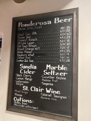 Menu photo 2 El Vado Taproom Albuquerque, NM