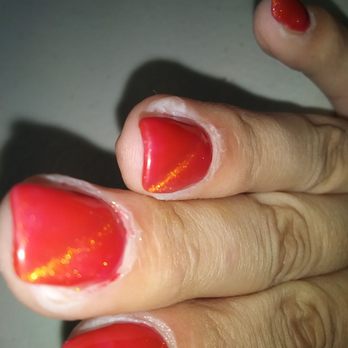 Chantilly Nail Spa - These are my cuticle that were drilled so low to the point they bled - Nail Salons Near Me - Chantilly, Virginia Chantilly Nail Spa - These are my cuticle that were drilled so low to the point they bled - Nail Salons Near Me - Chantilly, Virginia