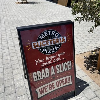 Metro Sliceteria - Look for this sign - Pizza Near Me - Las Vegas, Nevada Metro Sliceteria - Look for this sign - Pizza Near Me - Las Vegas, Nevada