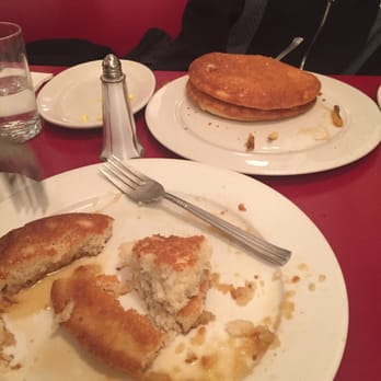 CAFÉ LULUc - Rated best pancakes in Brooklyn and I can see why! The outside of it are crispy while the inside is soft. - French Near Me - Brooklyn, New York
