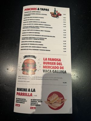 Menu photo 1 Mercado de la Reina Madrid, M Menu photo 1 Mercado de la Reina Madrid, M