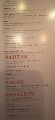 Menu photo 1 Adobe Grill La Quinta, CA