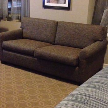 Hilton Milwaukee - The sofa. It's tweed. I feel like the universe hates me. I love a tweed sofa if only I had one at home.... - Hotels Near Me - Milwaukee, Wisconsin