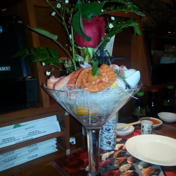 Chopstix - Special sashimi in martini glass - Japanese Near Me - Forest Hill, Maryland Chopstix - Special sashimi in martini glass - Japanese Near Me - Forest Hill, Maryland