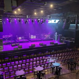 View of the stage from the balcony