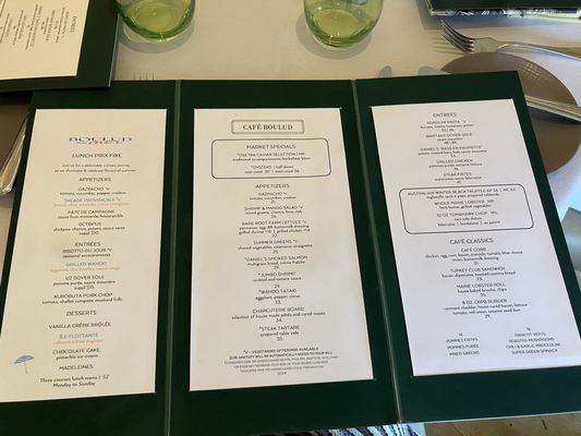 Menu photo 7 Cafe Boulud Palm Beach, FL