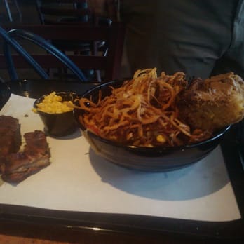 The Rub Bar-B-Que - Hash Bowl, Corn Bread, Ribs - Barbeque Near Me - Olathe, Kansas The Rub Bar-B-Que - Hash Bowl, Corn Bread, Ribs - Barbeque Near Me - Olathe, Kansas