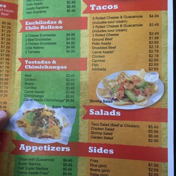Lina's Mexican Restaurant - Another sheet from menu - Mexican Near Me - Omaha, Nebraska Lina's Mexican Restaurant - Another sheet from menu - Mexican Near Me - Omaha, Nebraska