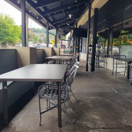Huge, covered patio Huge, covered patio