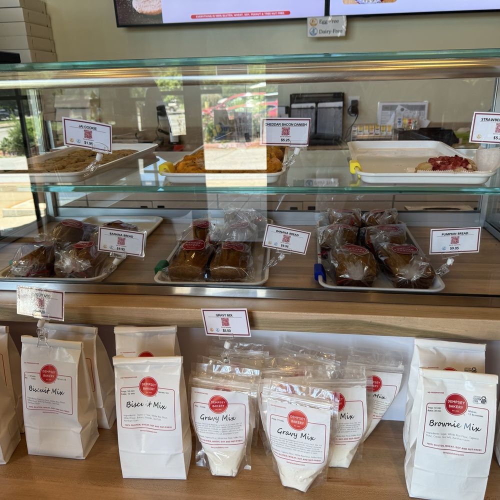 Dempsey Bakery - A celiac gals dream!!! - Bakeries Near Me - Fayetteville, Arkansas Dempsey Bakery - A celiac gals dream!!! - Bakeries Near Me - Fayetteville, Arkansas