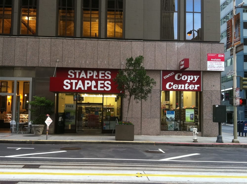 STAPLES CLOSED 32 Reviews 300 California St, San Francisco