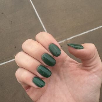 Lush Nail Bar - Got the powder dip manicure - Nail Salons Near Me - Pflugerville, Texas