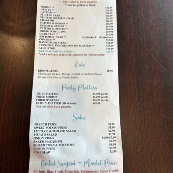 B & J Seafood - Menu - Seafood Markets Near Me - Hammond, Louisiana B & J Seafood - Menu - Seafood Markets Near Me - Hammond, Louisiana